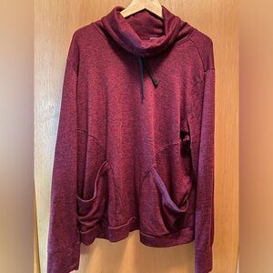Old Navy Active women’s funnel neck sweater knit long sleeve top